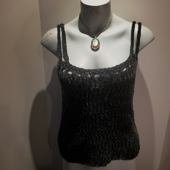 Large Crochet Tank Top - Picture 2 of 6